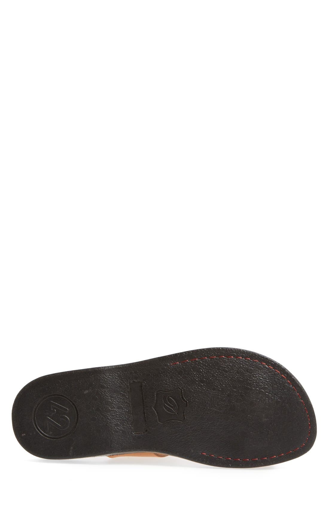 Jerusalem Sandals 'Zohar' Leather Sandal, Alternate, color, 