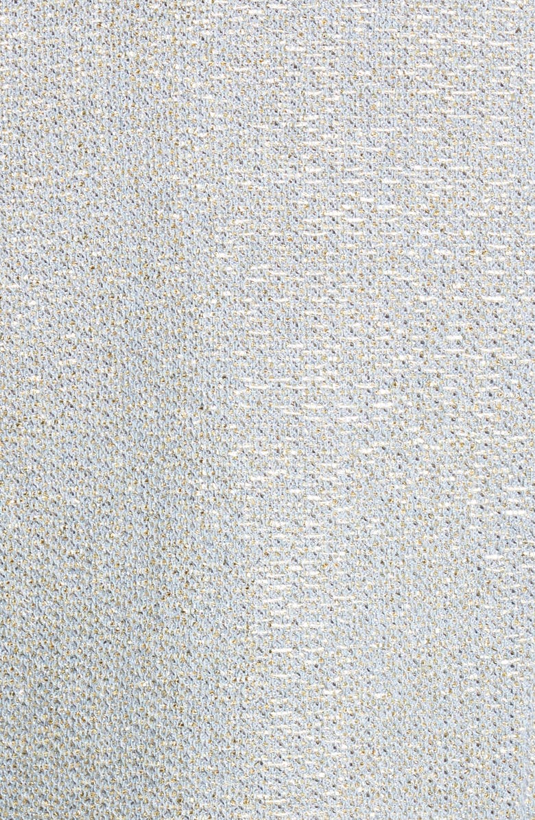 St. John Evening Metallilc Glitter Knit Jacket, Alternate, color, 