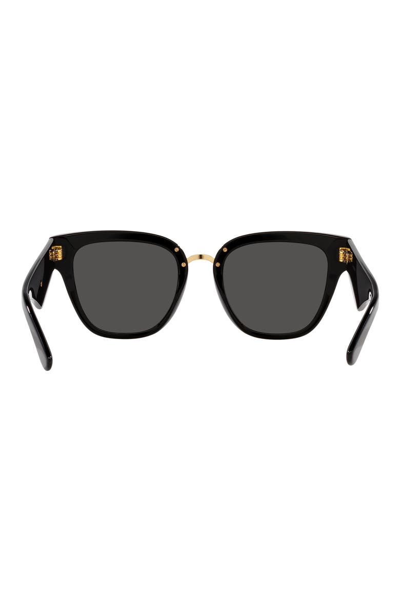 51mm Butterfly Sunglasses, Alternate, color, DARK GREY