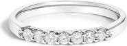 Haus of Brilliance 14K Gold 1/4 Ctw Diamond 7 Stone Band Ring
