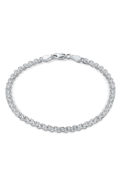 Sterling Silver Multi-Strand Bracelet