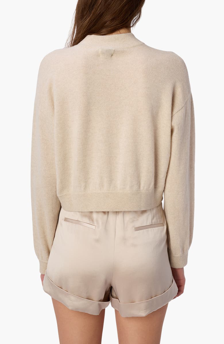 CAMI NYC Marcela Boxy Cashmere Cardigan, Alternate, color, Bone