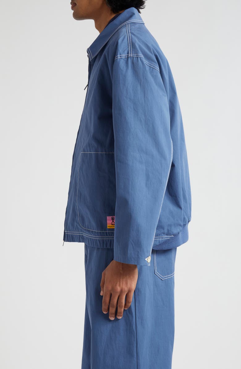 The Elder Statesman Silvano Cruiser Cotton Jacket, Alternate, color, 