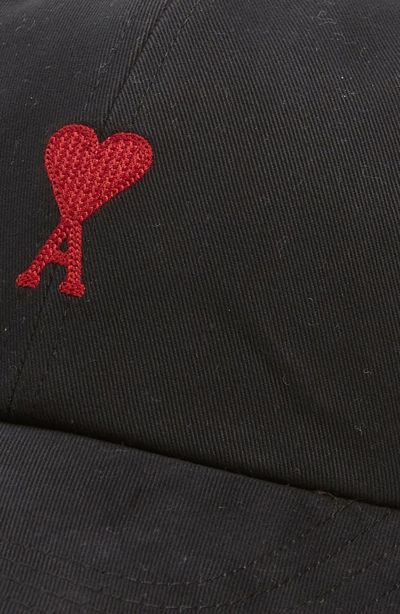 AMI PARIS Ami de Coeur Embroidered Baseball Cap, Alternate, color, 
