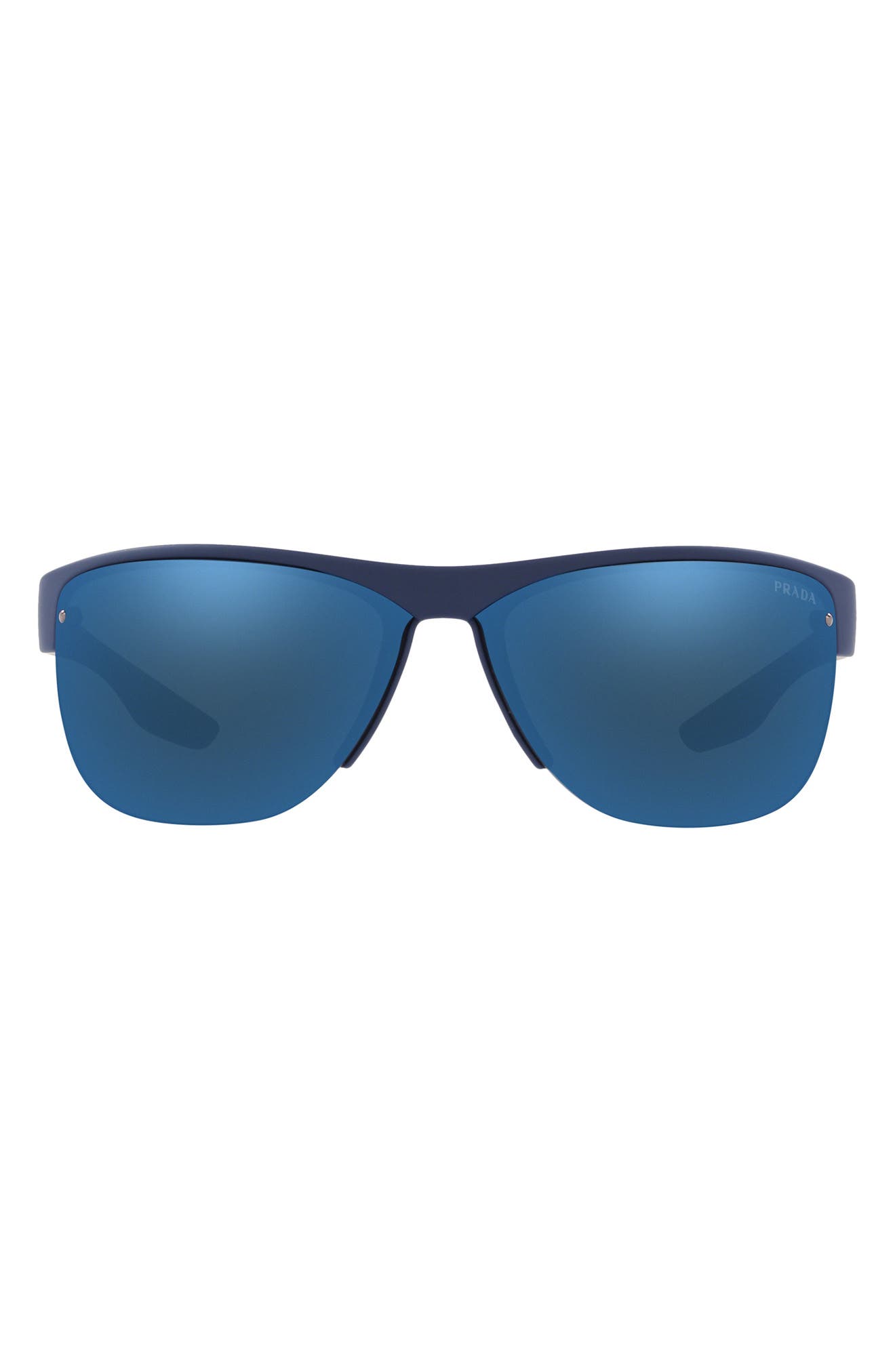 Prada Linea Rossa 68mm Pillow Sunglasses