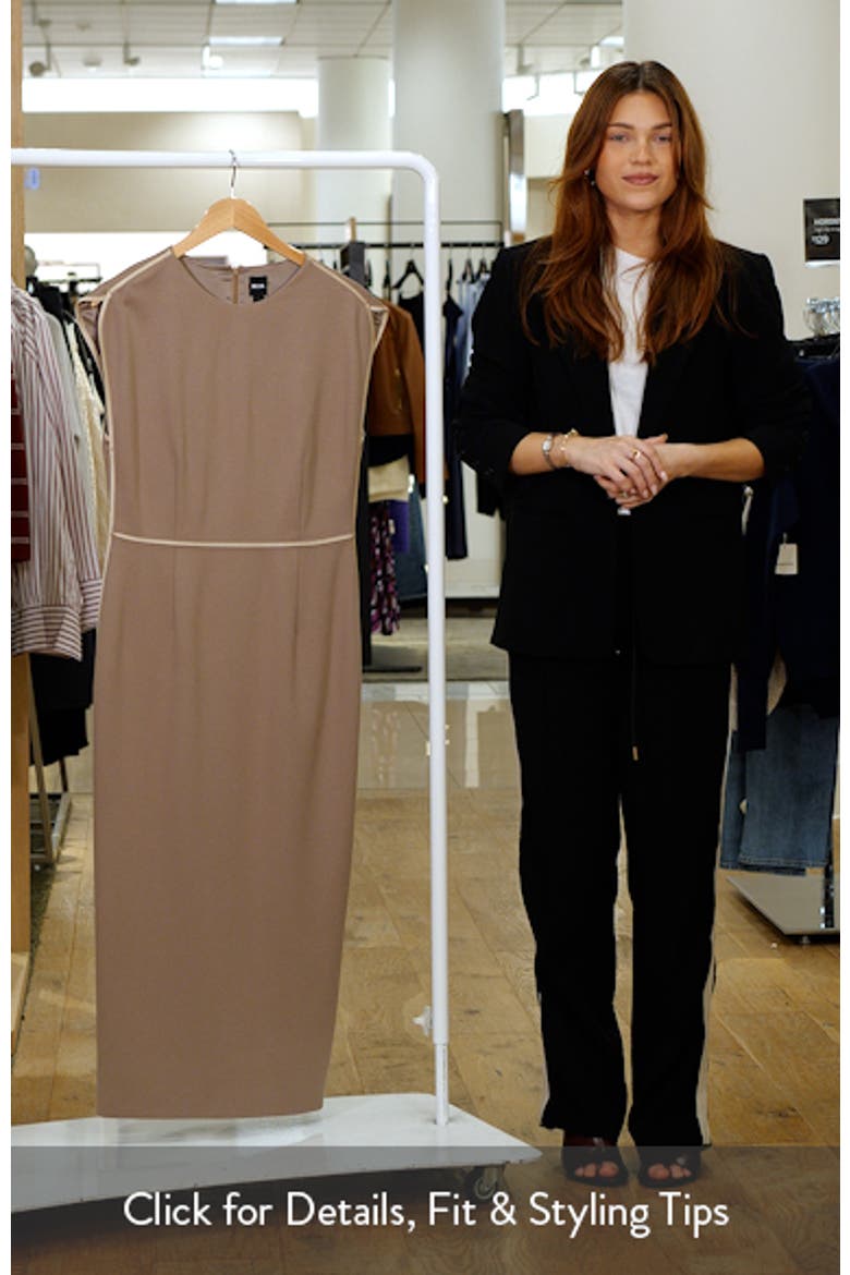 Detira Cap Sleeve Sheath Dress video