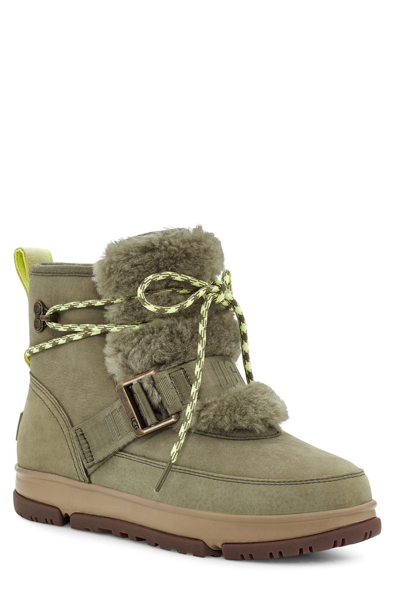 Classic Weather Waterproof Hiker Boot, Main, color, BURNT OLIVE