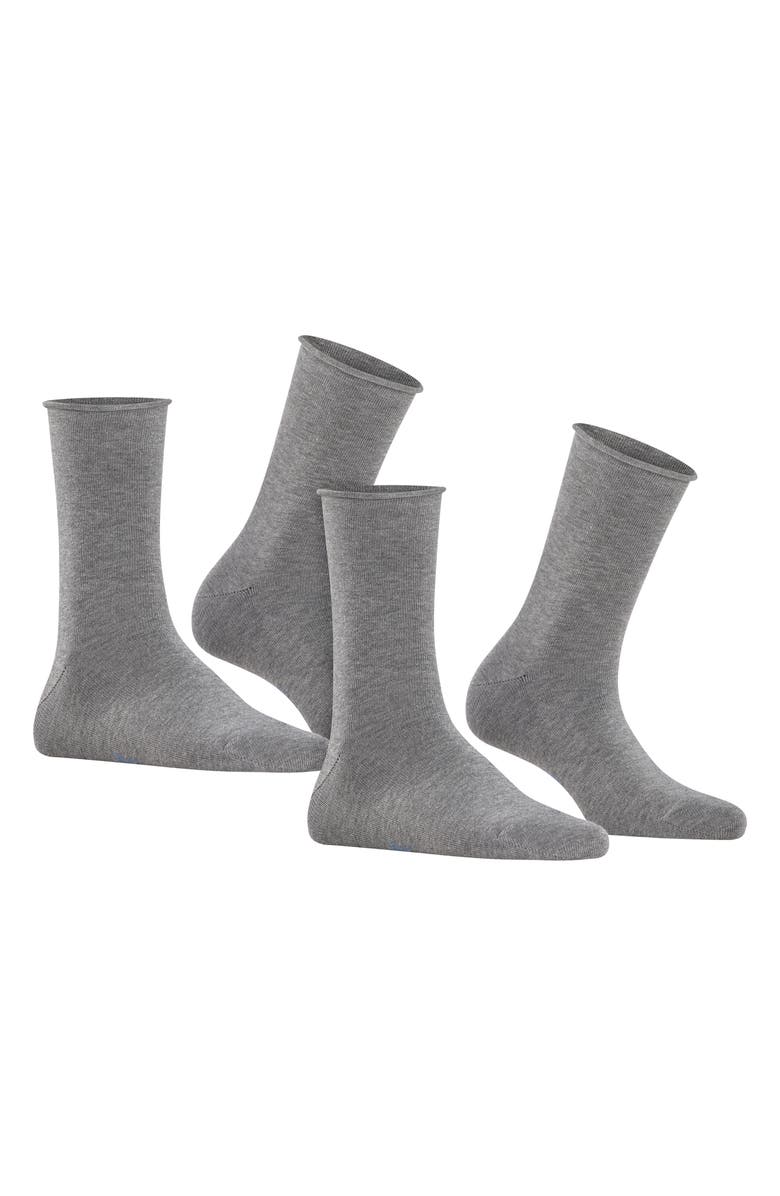 Falke Happy 2-Pack Crew Socks, Alternate, color,