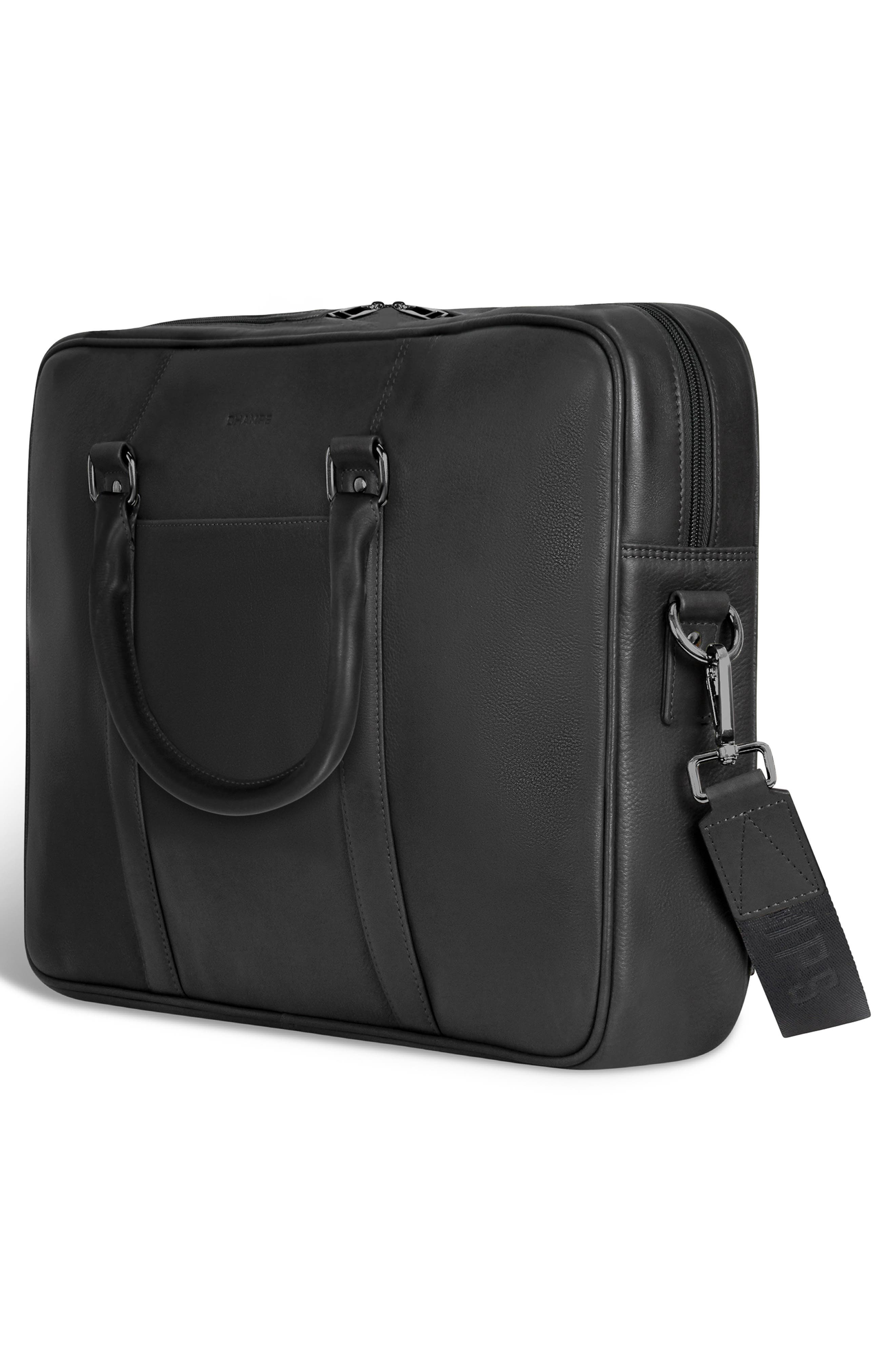CHAMPS Onyx 15-Inch Laptop Bag, Alternate, color, Black