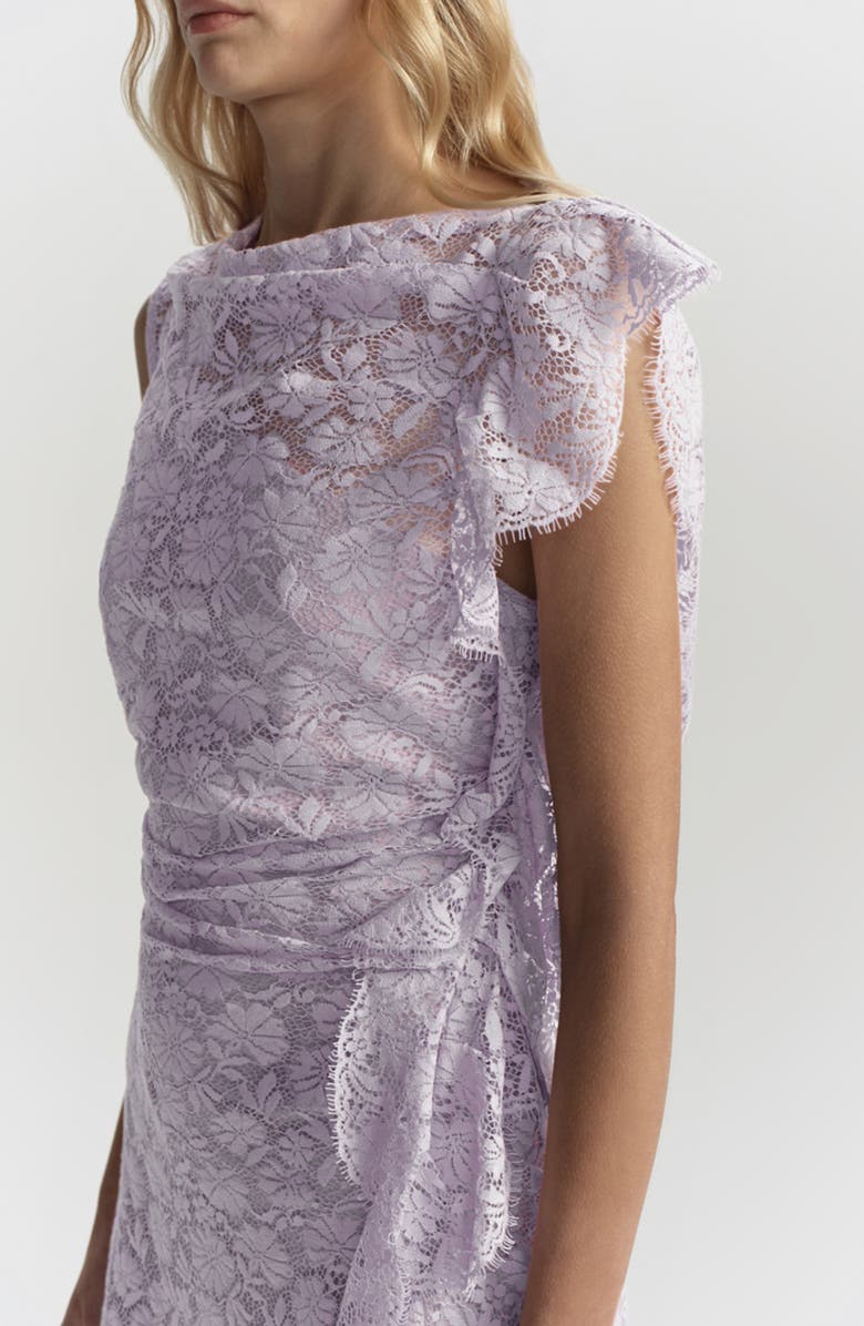 A.L.C. Astra Lace Minidress, Alternate, color, Lilac