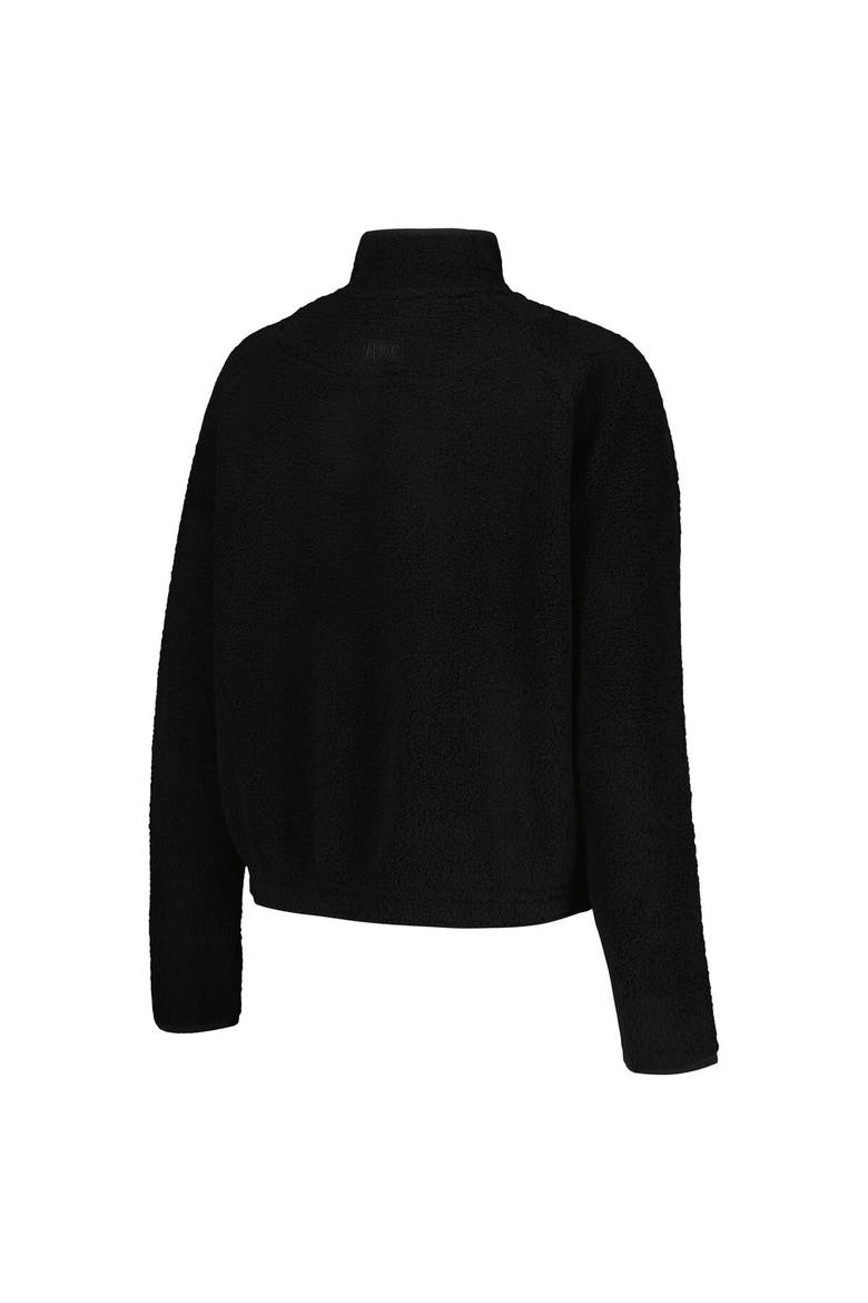 Women's Black Nebraska Huskers Everest Half-Zip Sweatshirt, Alternate, color, Black