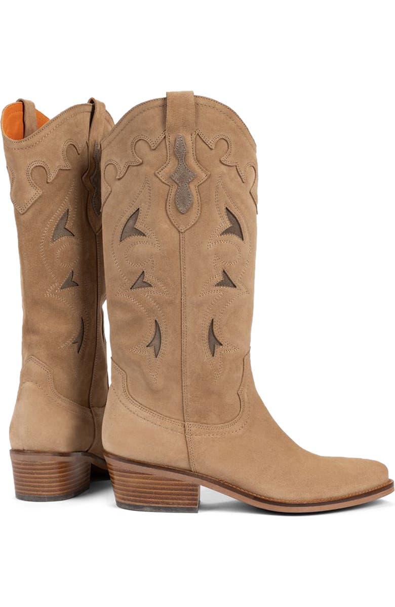 Penelope Chilvers Jolene Paloma Cowboy Boot, Alternate, color, Almond