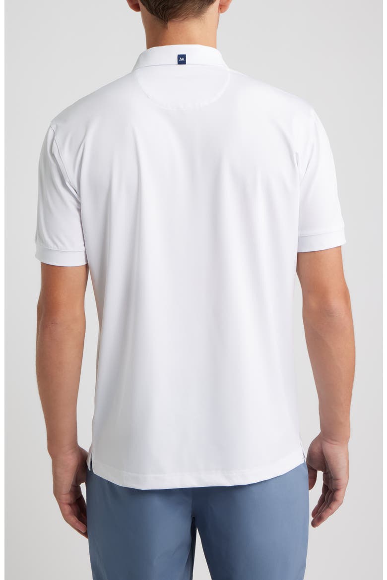Versa Trim Fit Performance Golf Polo, Alternate, color, WHITE SOLID