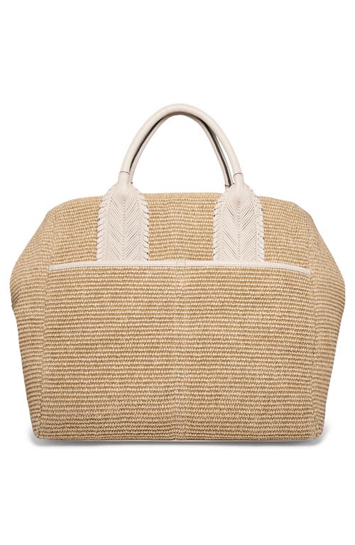 Aimee Kestenberg All For Love Convertible Tote In Raffia