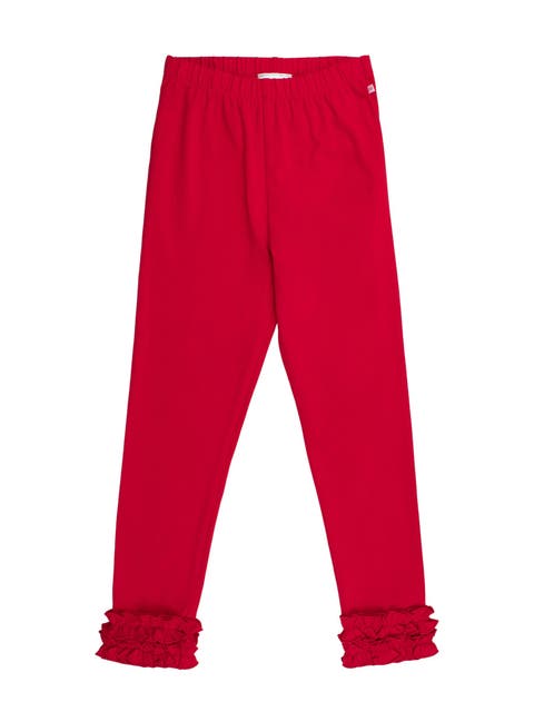 Girls Ruffle Leggings