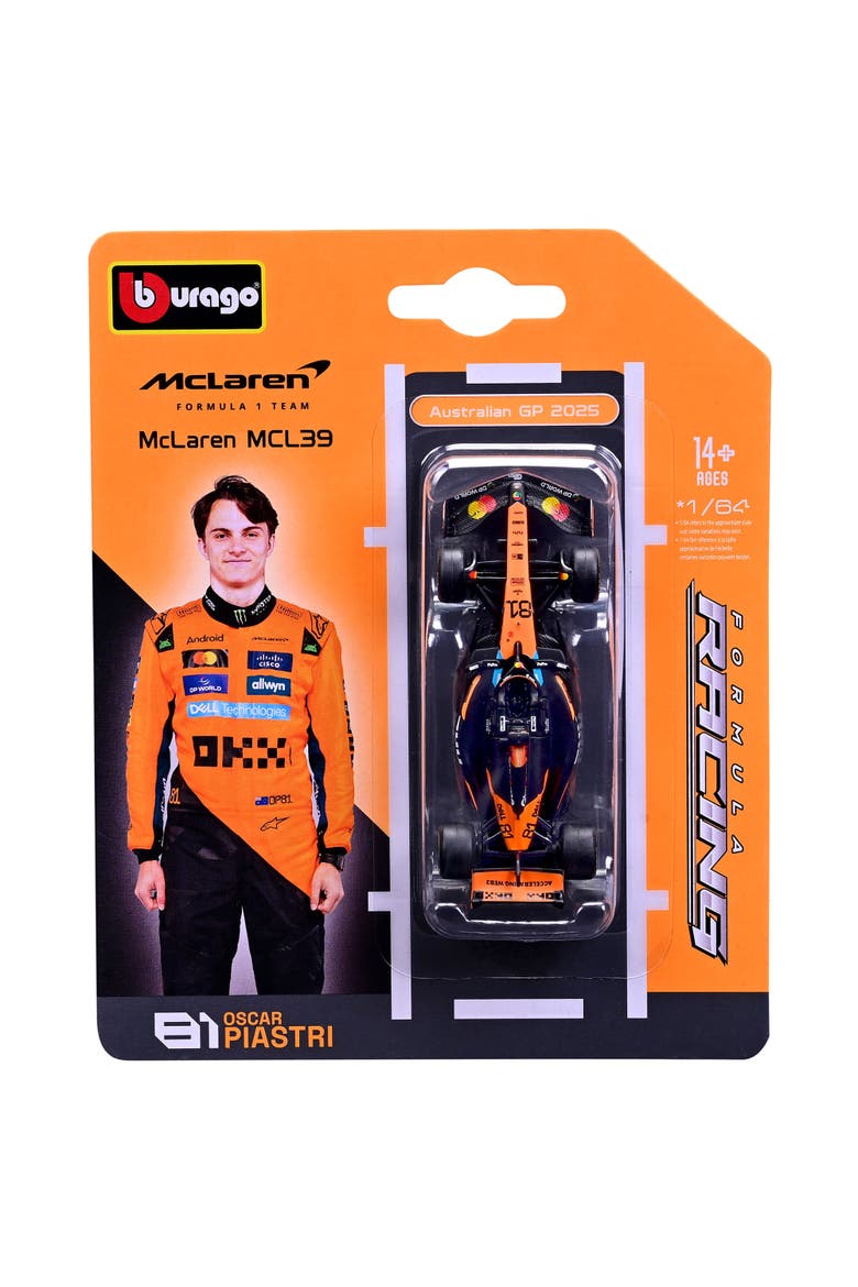 2025 McLaren MCL39 Model Vehicle, Main, color, Multicolored
