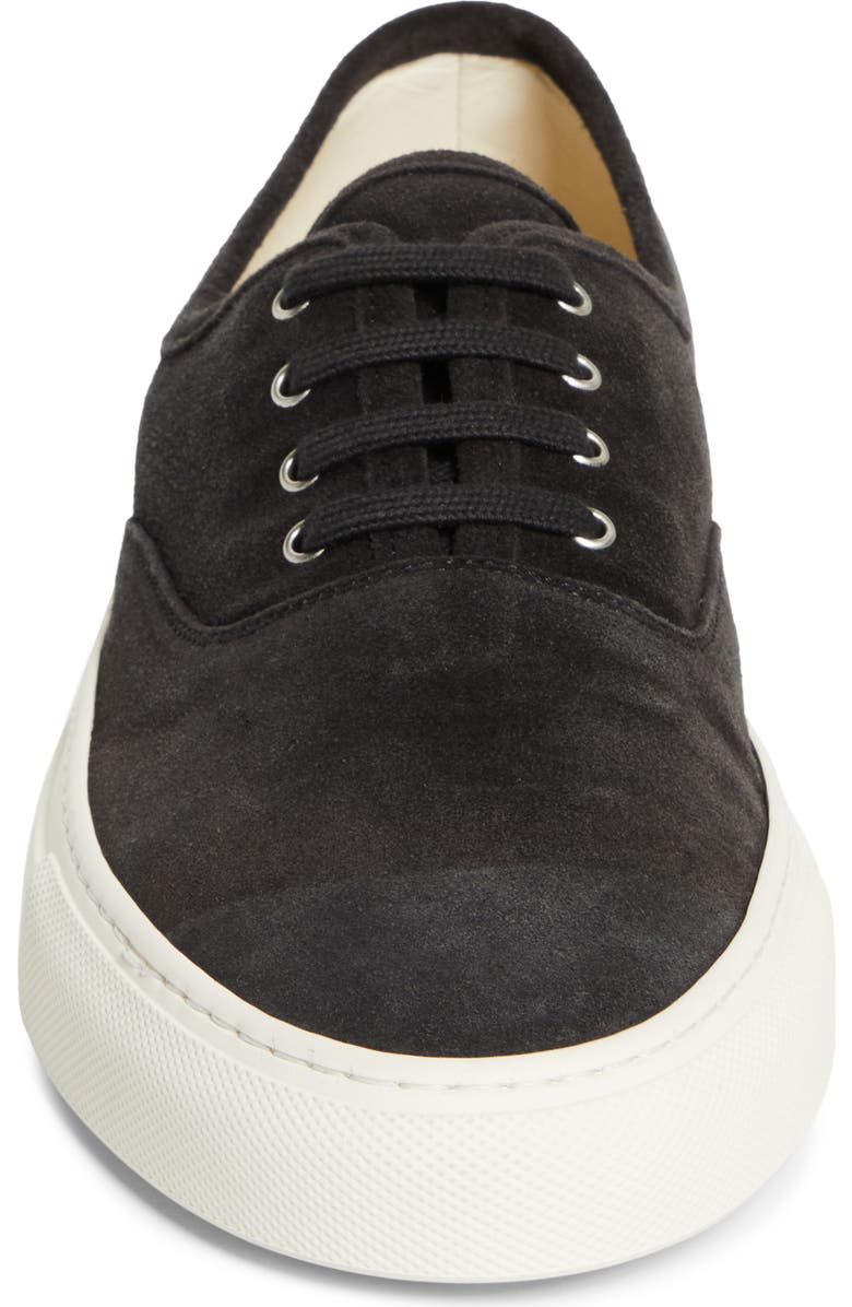 Common Projects Four Hole Slip-On Sneaker, Alternate, color, Black