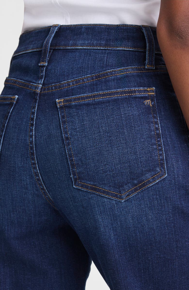 Madewell The Super Stretch Wide Leg Jeans, Alternate, color, Deep Ocean Wash