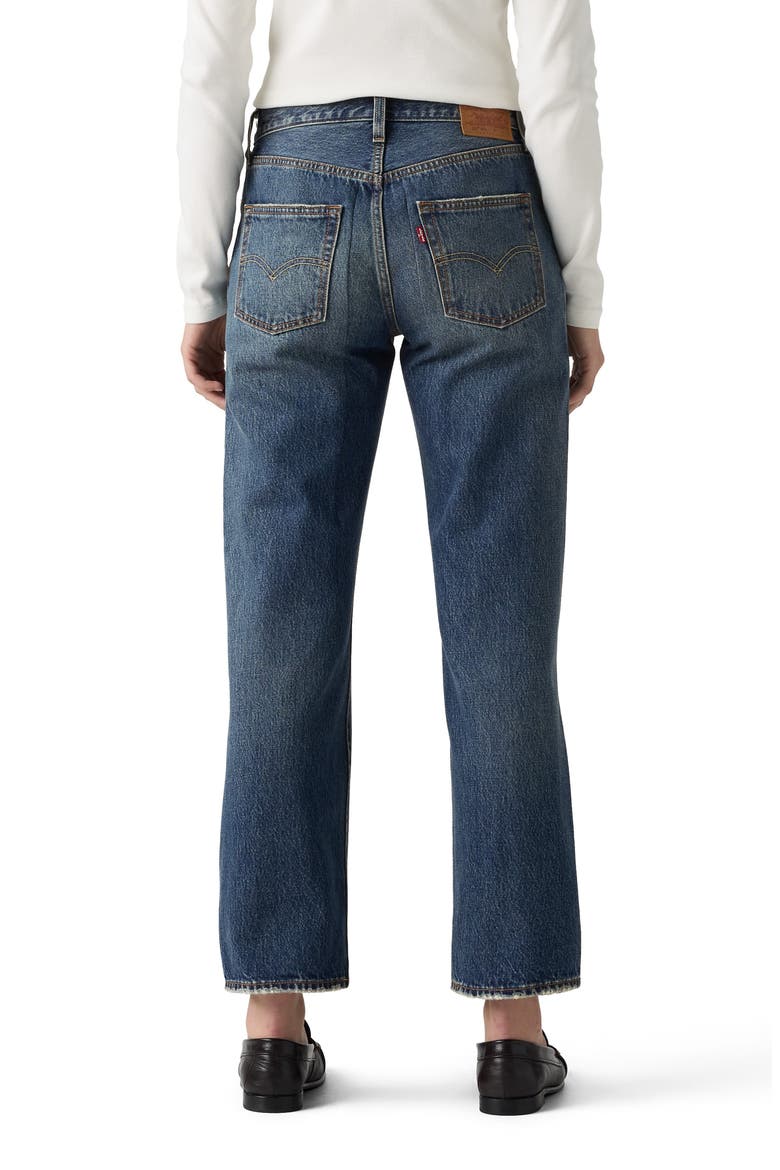 501® '90s Ankle Straight Leg Jeans, Alternate, color, WATCHFUL SUN