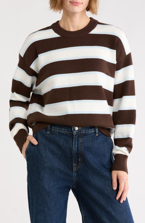 Striped Crewneck Sweater