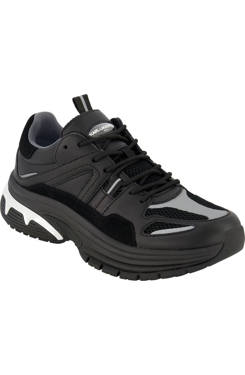 KARL LAGERFELD PARIS Colorblock Sneaker, Main, color,