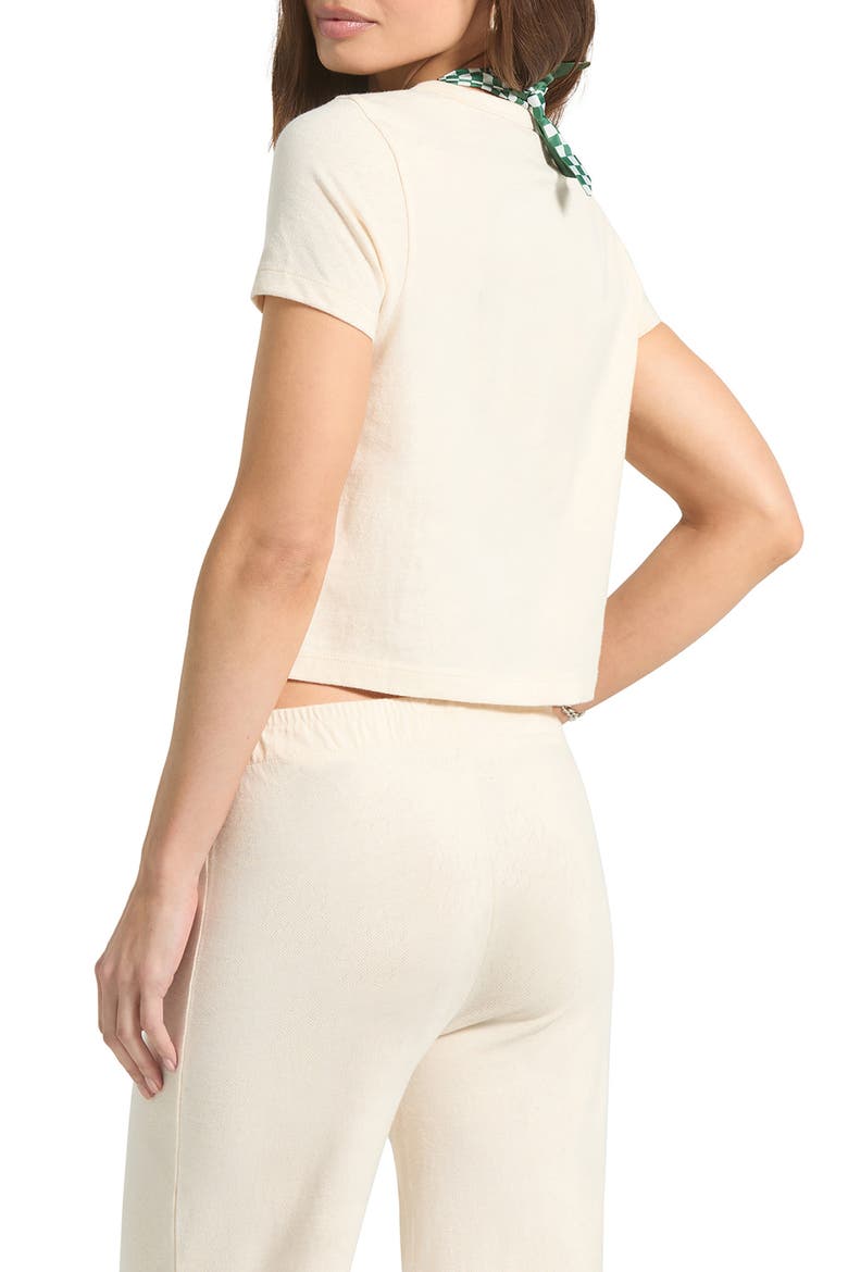 The Alice Button-Up Knit Top, Alternate, color, WHITECAP