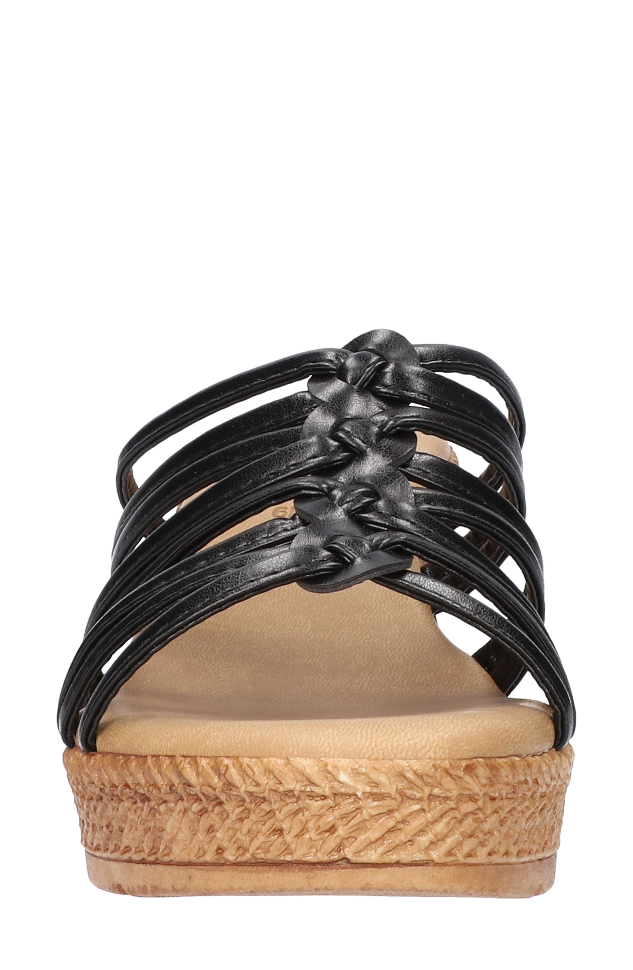 TUSCANY by Easy Street<sup>®</sup> Luciana Wedge Slide Sandal, Alternate, color, 