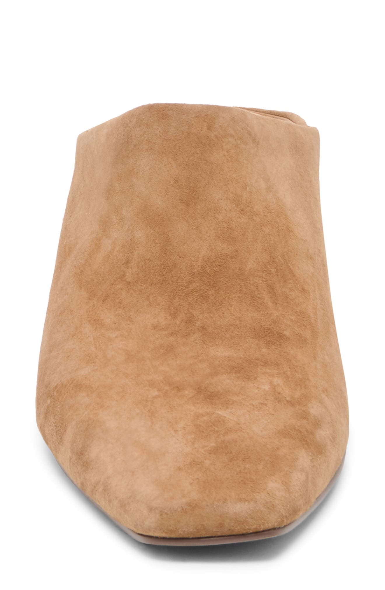 Hilah Wedge Pump, Alternate, color, COGNAC SUEDE