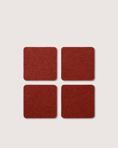 Bierfilzl Merino Wool  Coaster set