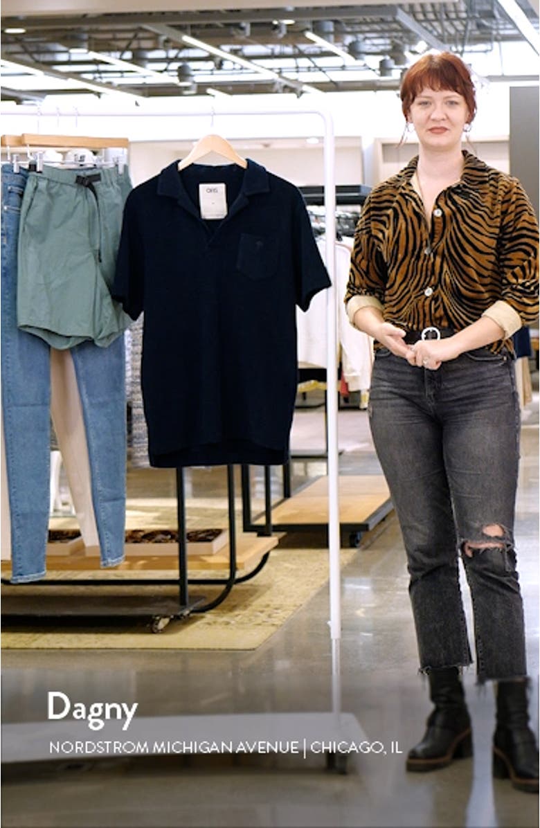 Johnny Collar Terry Cloth Polo, sales video thumbnail