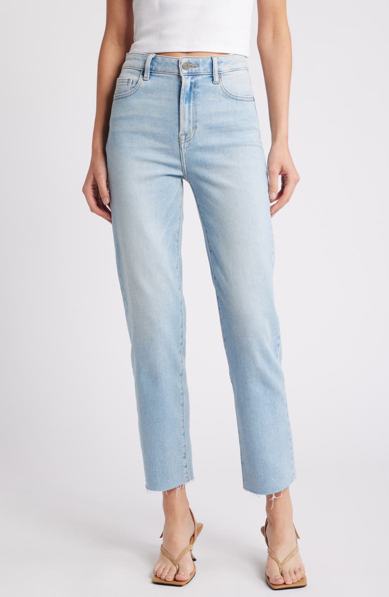 HIDDEN JEANS Clean Straight Leg Jeans, Main, color,