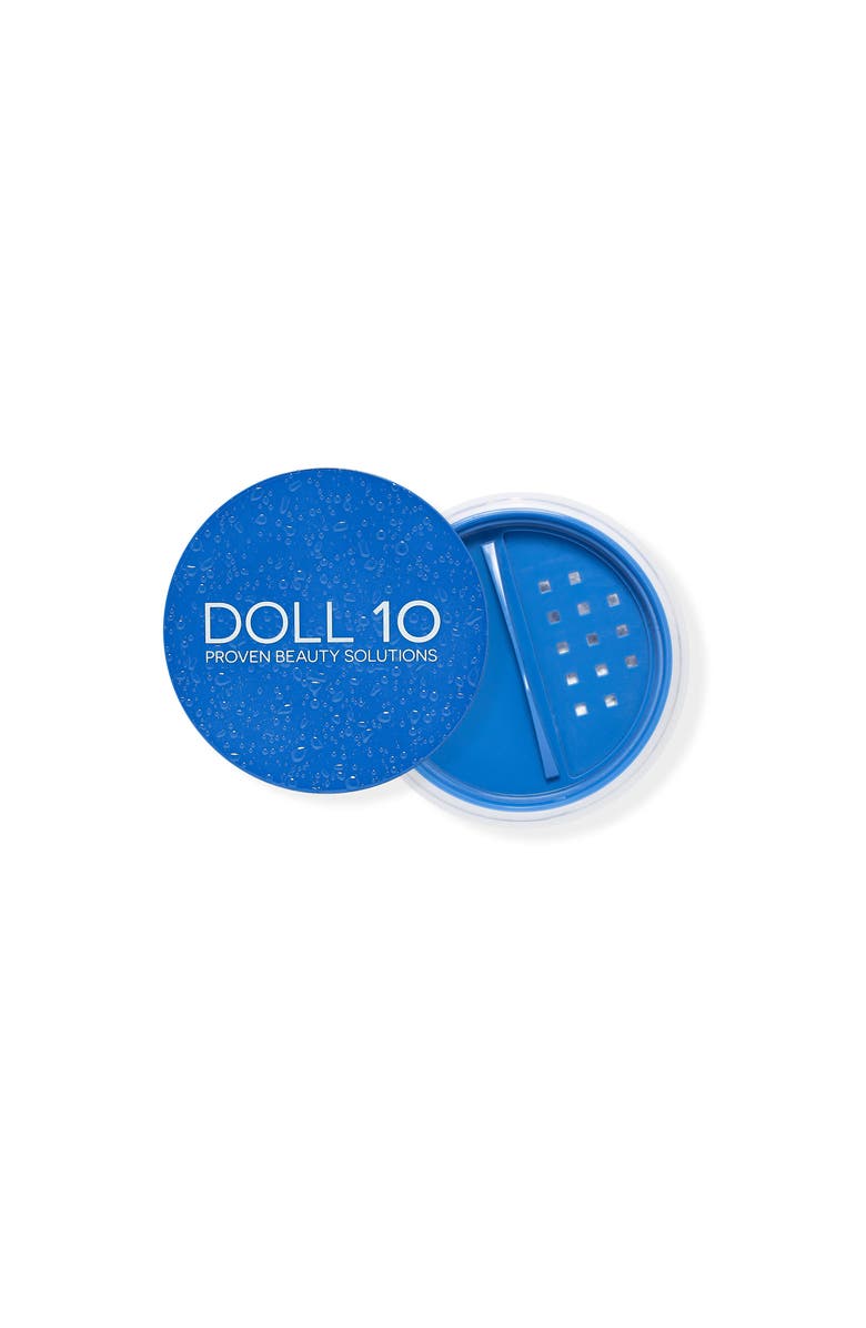 Doll 10 Beauty WaterBlur Talc-Free Finishing Powder with Peptides, Main, color, Translucent