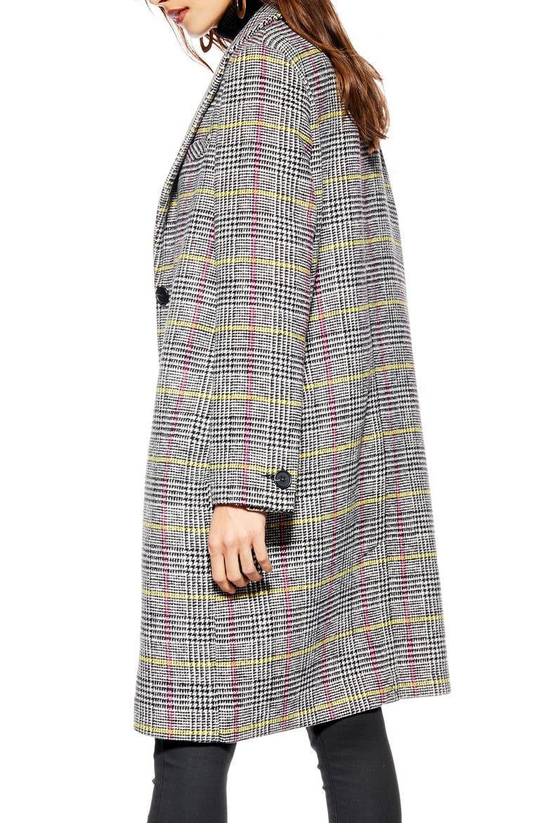 Piper Check Jacket, Alternate, color, BLACK MULTI
