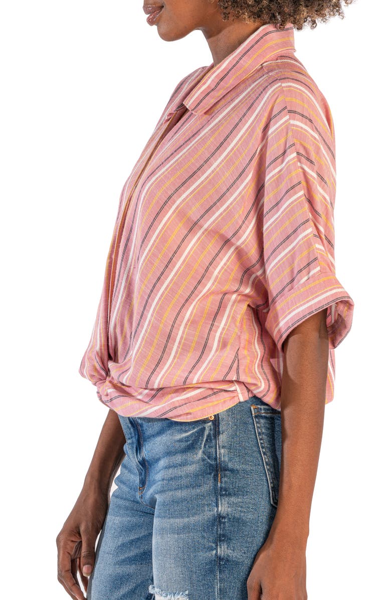 KUT from the Kloth Rebel Knot Front Shirt, Alternate, color, 