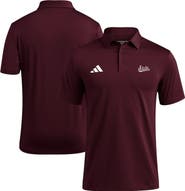 adidas Men's adidas Maroon Mississippi State Bulldogs Ultimate 365 Polo