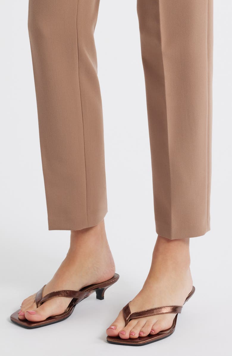 Open Edit Tori Kitten Heel Sandal, Alternate, color, Brown Penny