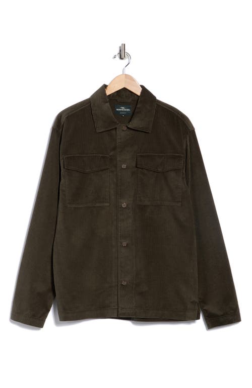 Rodd & Gunn Sandfly Bay Corduroy Shirt In Green