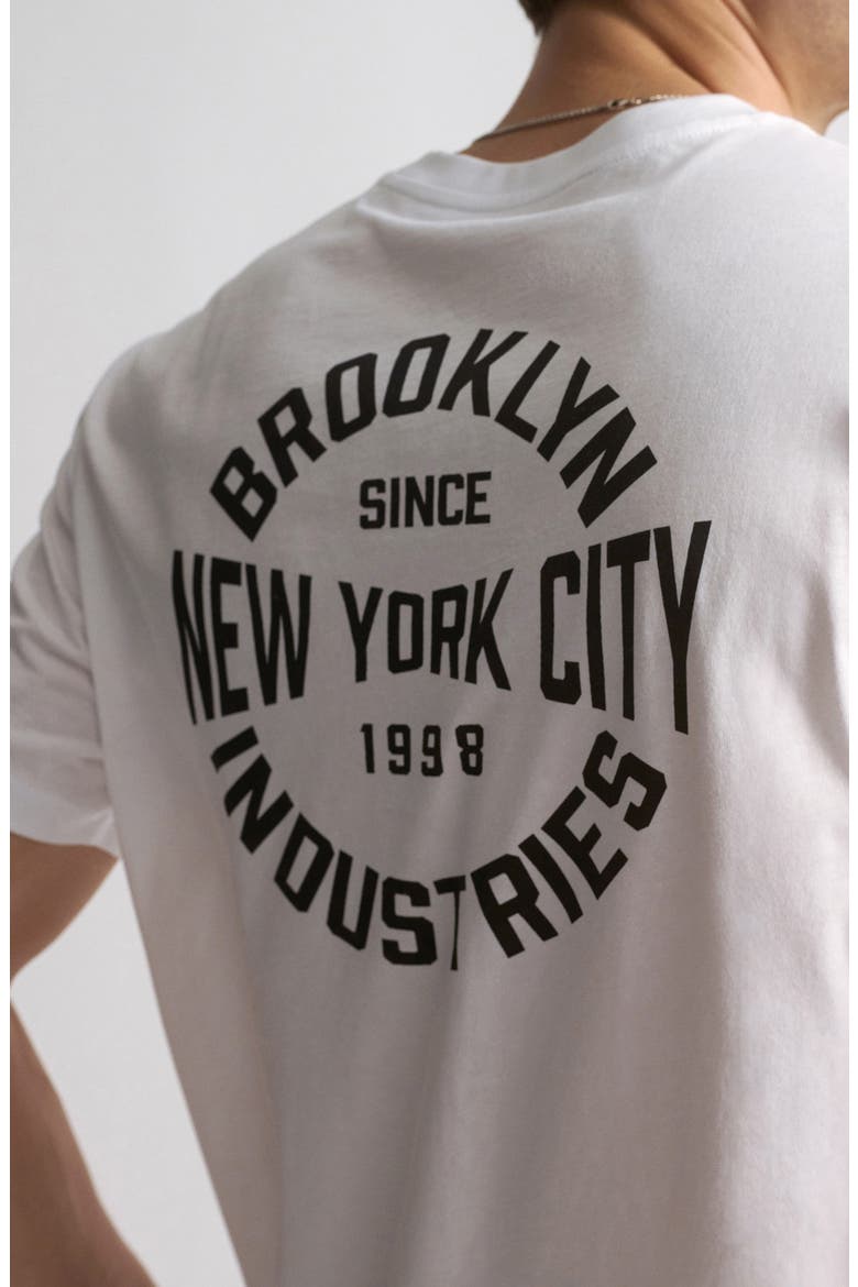Logo Cotton Graphic T-Shirt, Alternate, color, WHITE