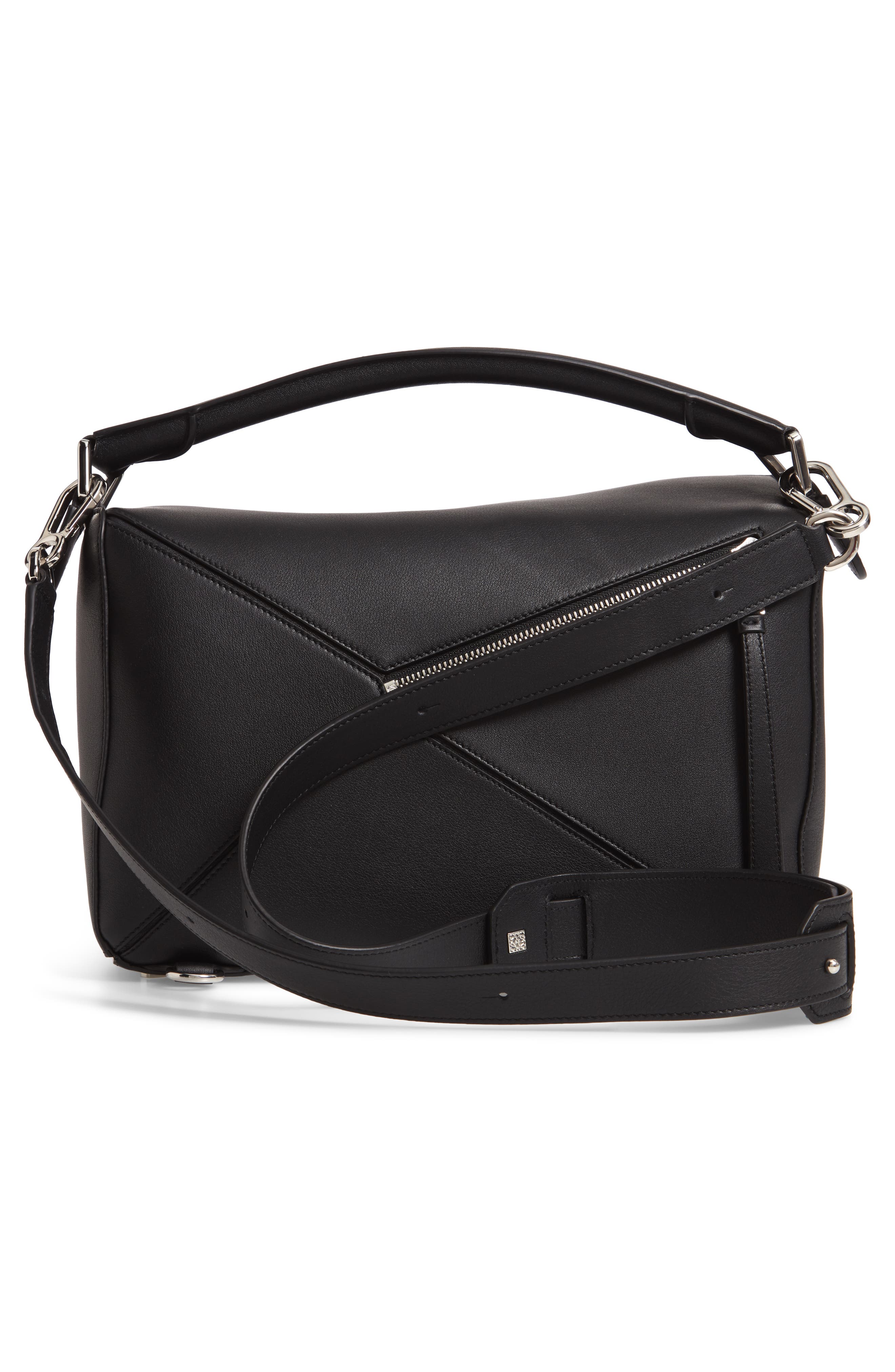 Loewe Puzzle Medium Leather Shoulder Bag, Alternate, color, 