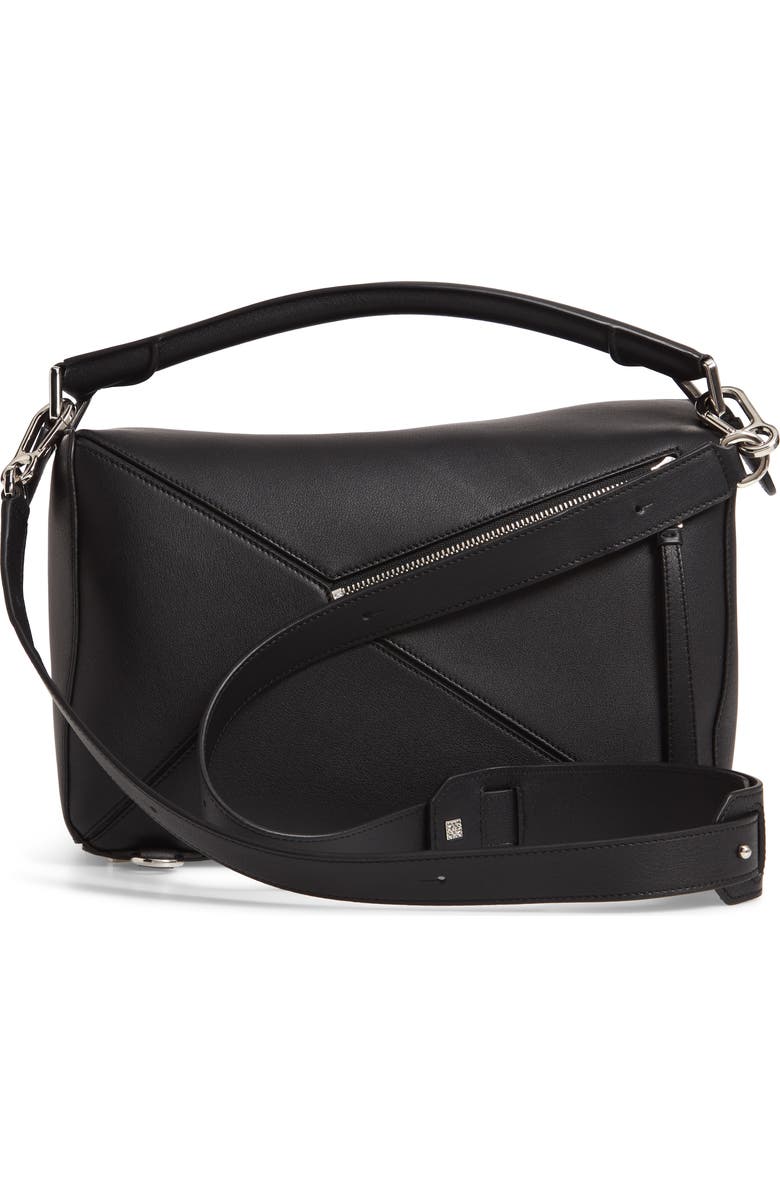 Loewe Puzzle Medium Leather Shoulder Bag, Alternate, color,