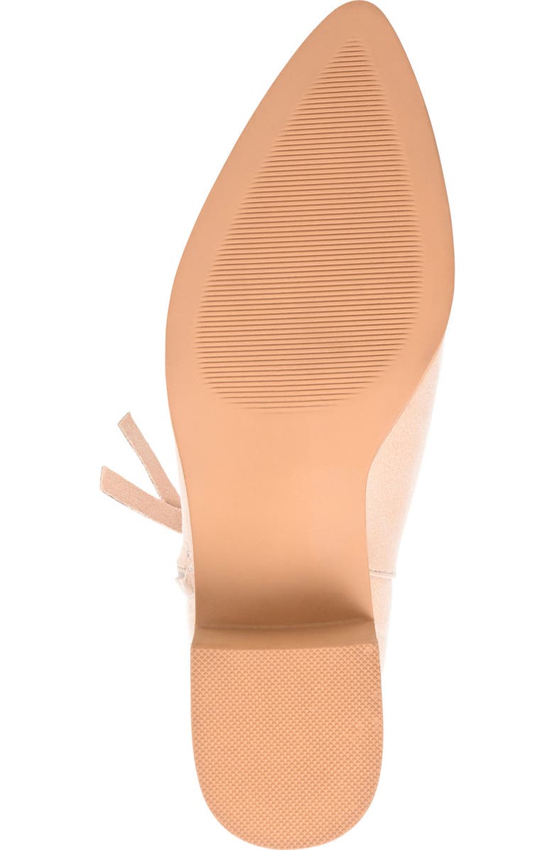 Journee Collection Comfort Foam Sadiya Bootie, Alternate, color, Off White