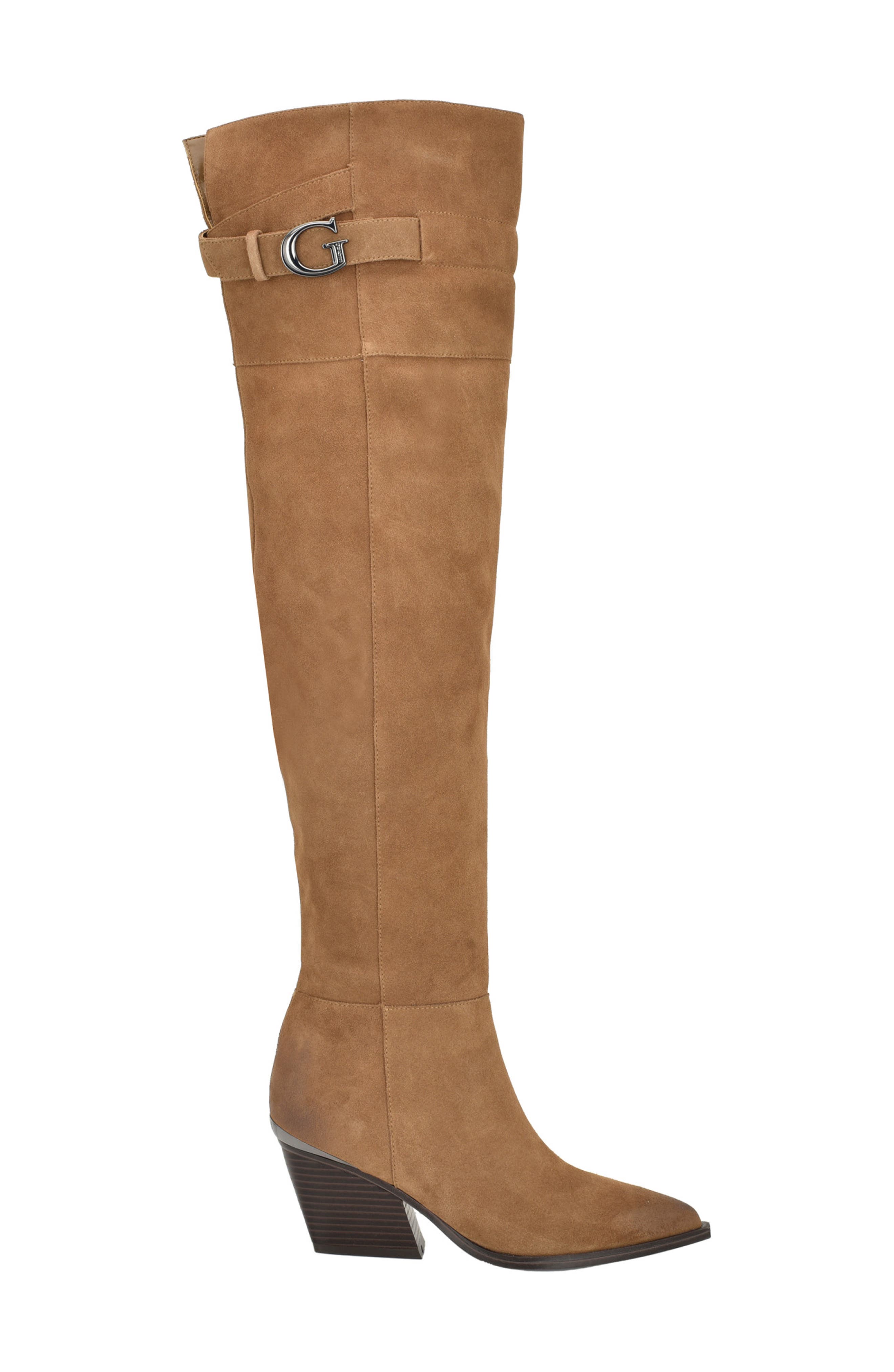 Wilton Over the Knee Slouch Boot, Alternate, color, MEDIUM BROWN
