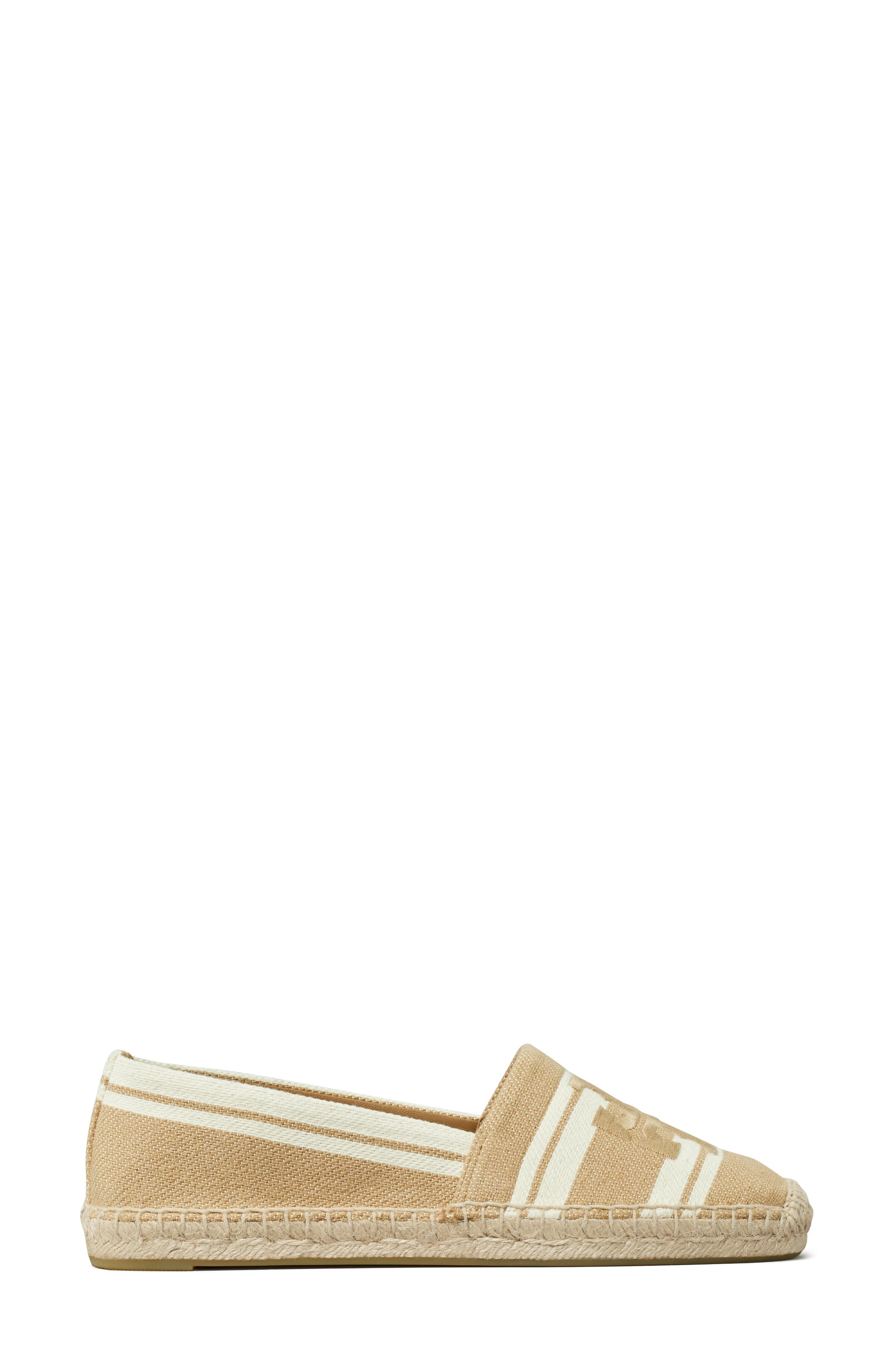 Tory Burch Double T Jacquard Espadrille, Alternate, color, 