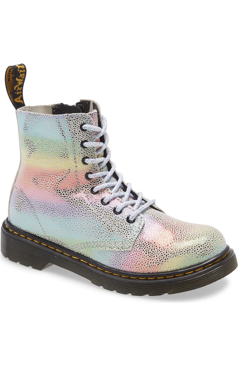 Dr. Martens 1460 Pascal Rainbow Boot, Main, color,