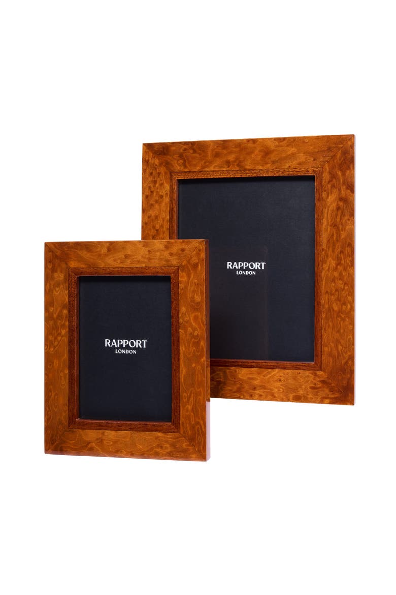 Heritage Photo Frame, Alternate, color, Burr Walnut