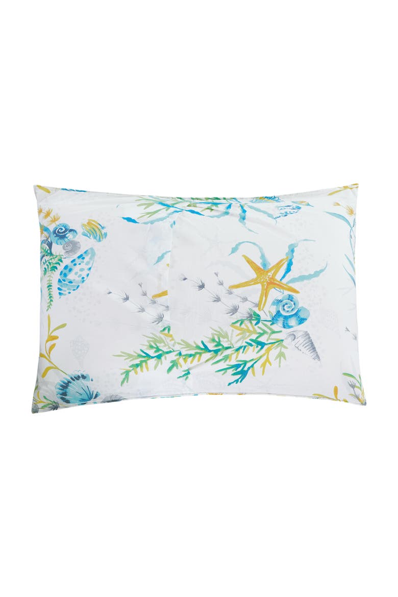Marlowe Sound Coastal Beach Cotton Quilt Set  - Reversible and Machine Washable, Alternate, color, White
