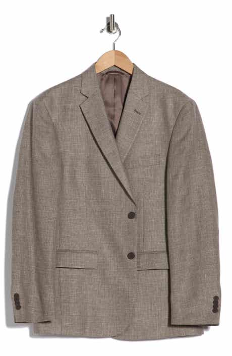 JB Britches Two-Button Wool & Linen Blend Sport Coat