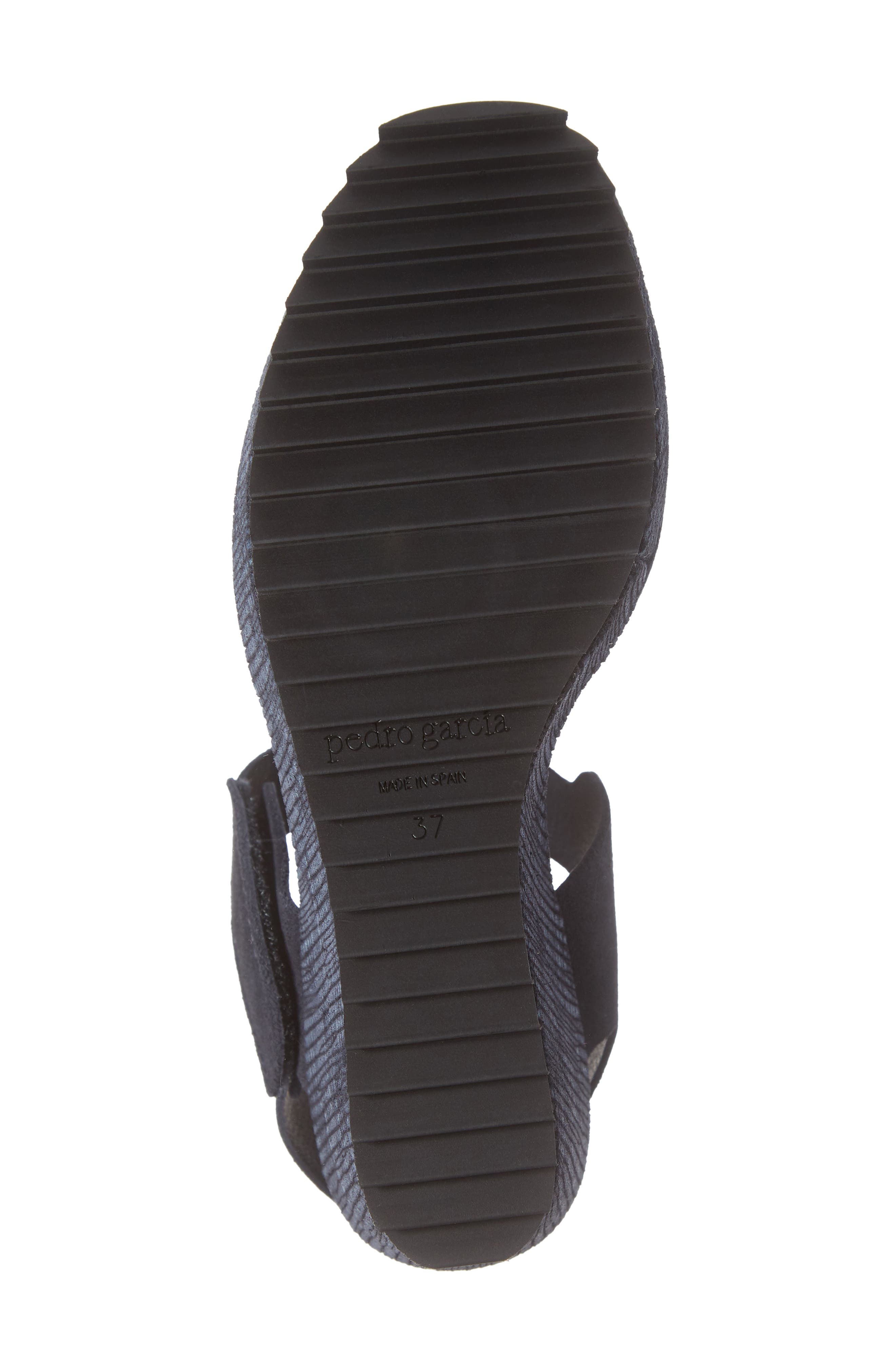 'Fama' Wedge Sandal (Nordstrom Exclusive), Alternate, color, NAVY