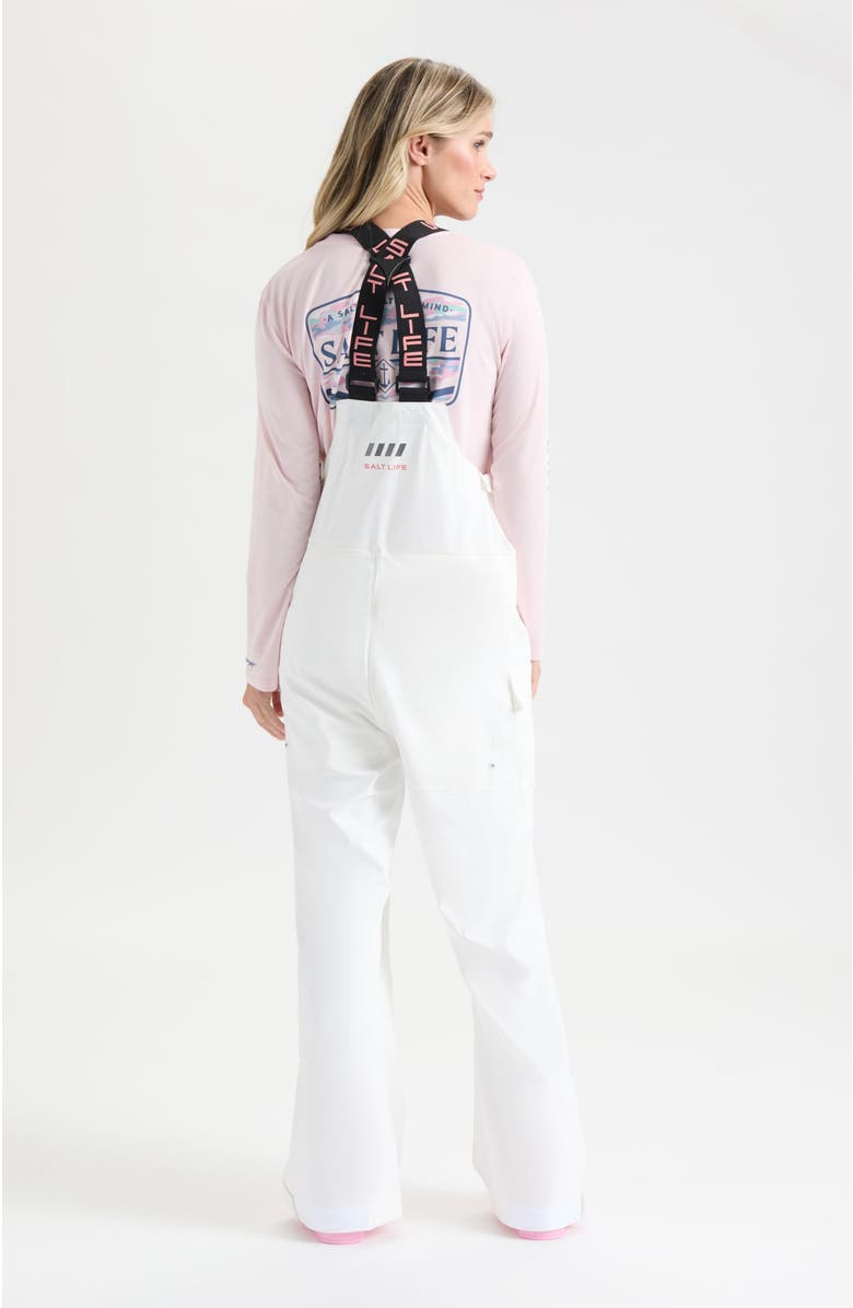 Salt Life Storm Front Fishing Jumpsuit, Alternate, color, White
