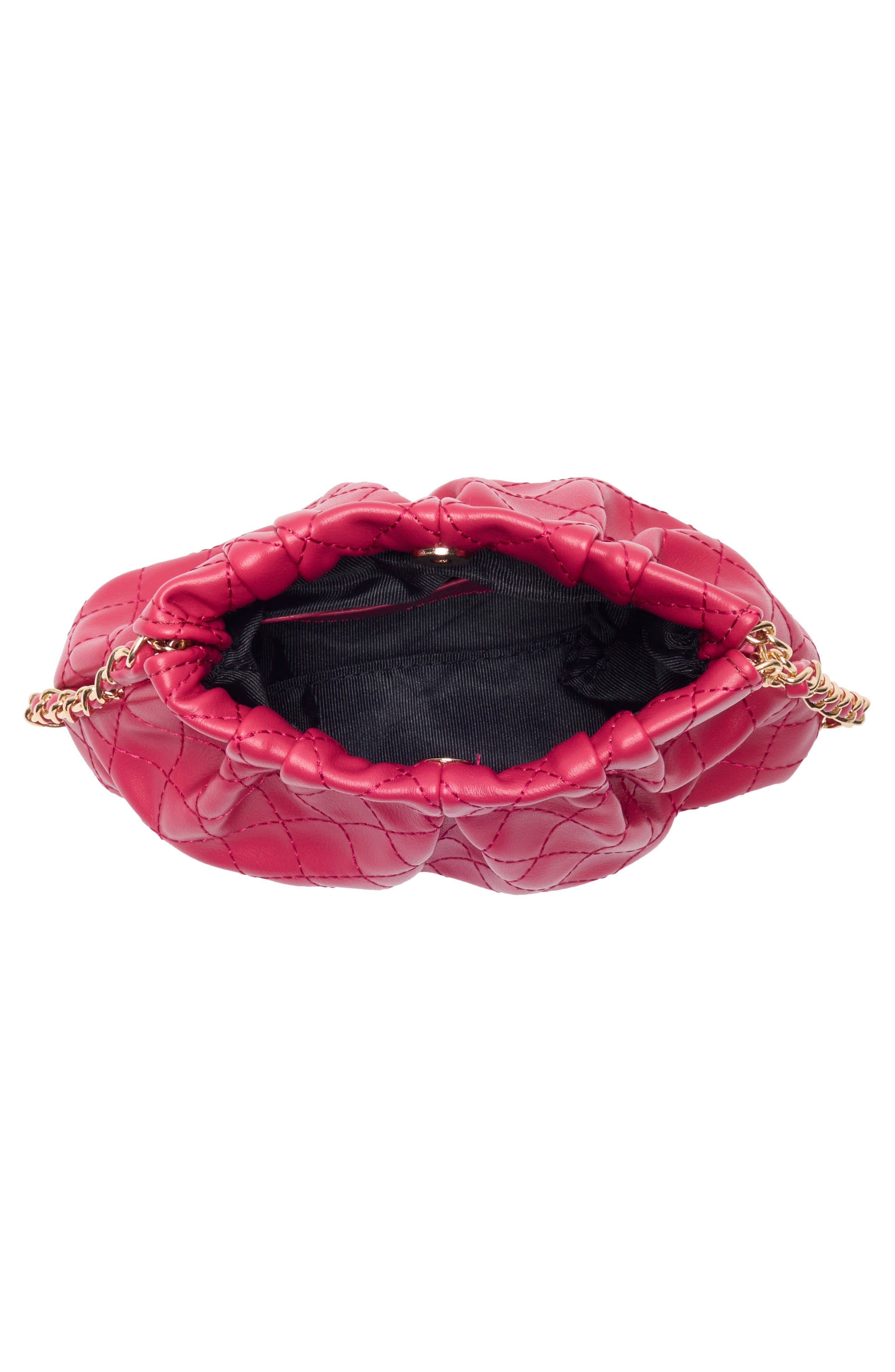 URBAN EXPRESSIONS HANDBAGS Quilted Crossbody Bag, Alternate, color, Hot Pink